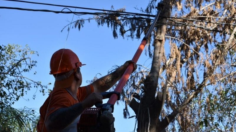 El fuerte viento de 61 km/h sirvió de alivio en una jornada agobiante