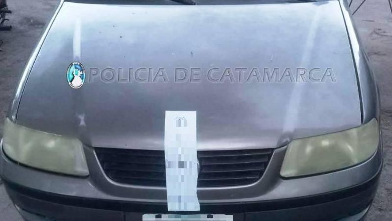 Secuestran un auto requerido por la Justicia en Belén