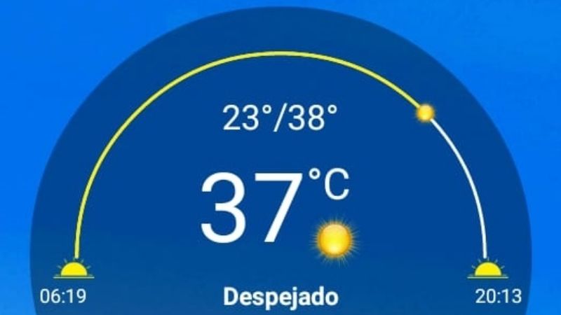 El Alto también sufrió el calor