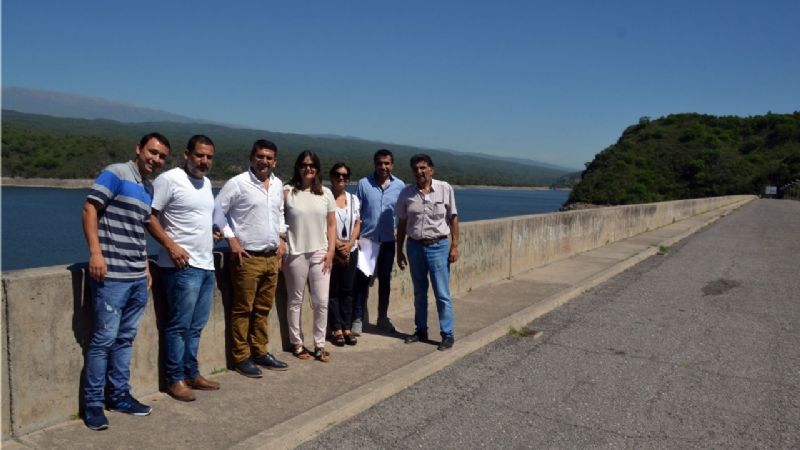 Trabajan en la puesta en valor turístico del Mirador del Dique Las Pirquitas
