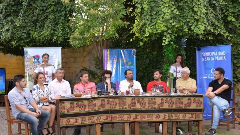 Se presentó en Salta, la Fiesta Nacional Santa María la Reina del Yokavil