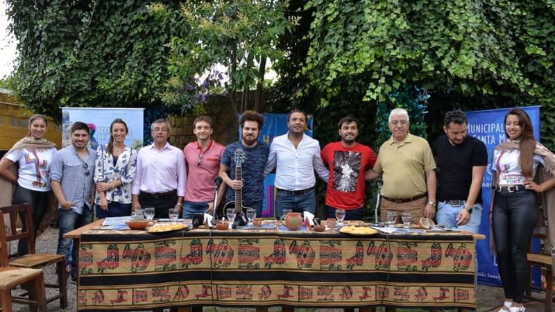 Se presentó en Salta, la Fiesta Nacional Santa María la Reina del Yokavil
