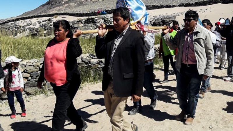 El senador Carrizo participó de la Fiesta Patronal en Honor a la Virgen de Loreto