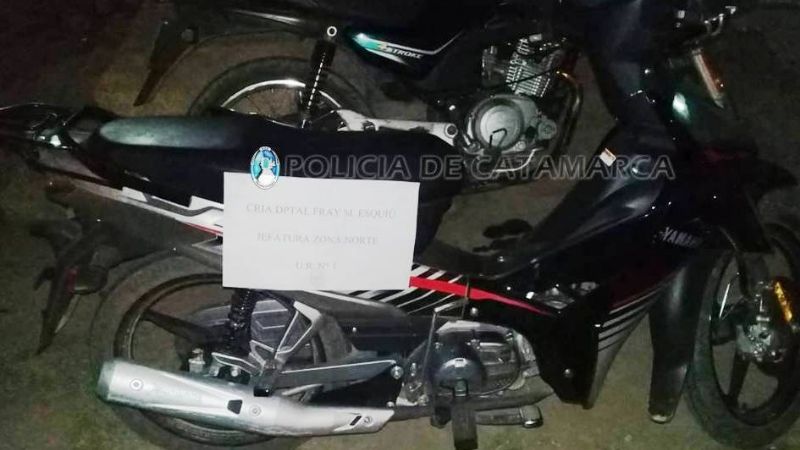 Atrapan a dos jóvenes y un menor por el robo de una moto