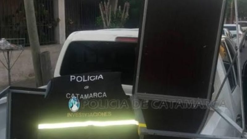 Recuperan cosas robadas