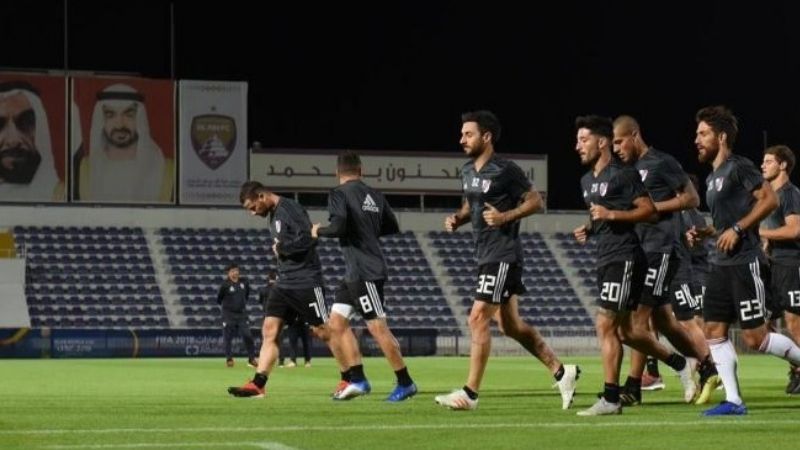 River ya entrenó en los Emiratos Árabes Unidos