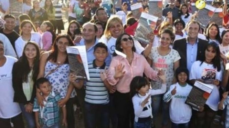 Manifestación en apoyo a Lucía