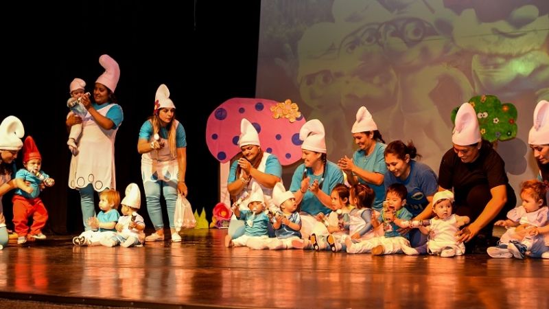 El Jardín Maternal del Senado cerró el ciclo 2018