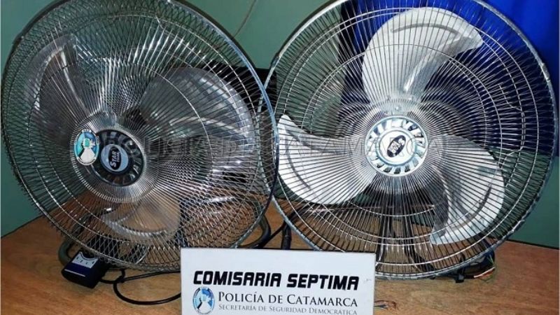 Secuestran dos ventiladores de dudosa procedencia