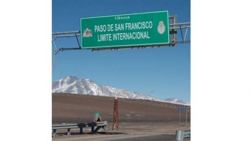 Está habilitado el paso a Chile por San Francisco