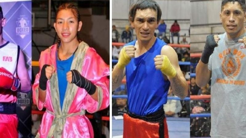 Boxeo  x 2, en Villa Cubas y Piedra Blanca (FME)