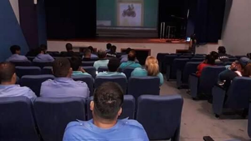 Capacitaron de seguridad vial en Recreo