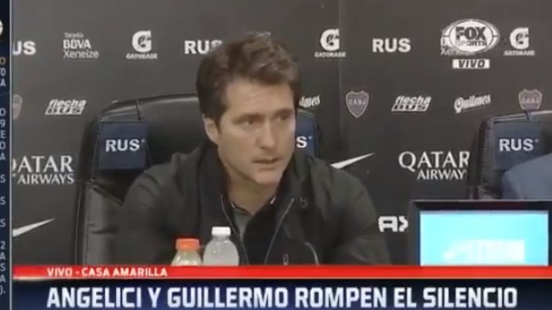 Guillermo Barros Schelotto: "Me voy con la tranquilidad de haber dejado todo"