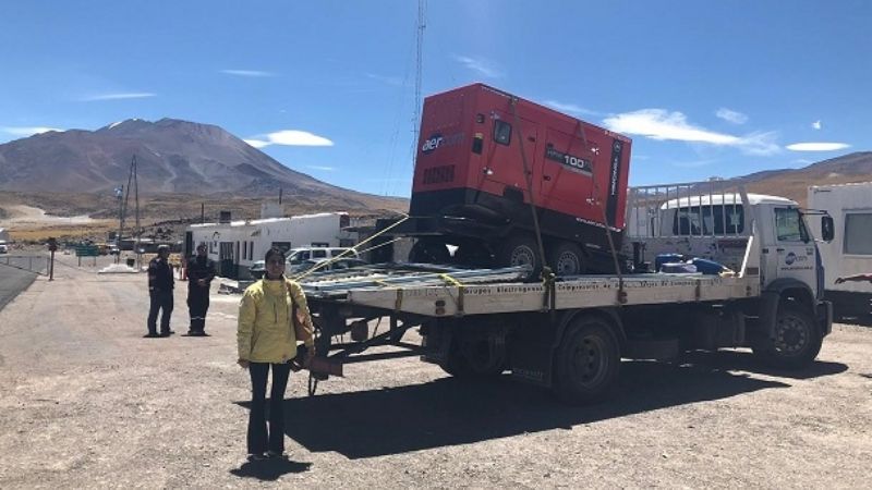 Instalan grupo electrógeno en el Centro de Frontera San Francisco