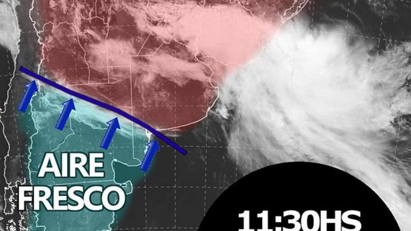 Vienen las lluvias y el descenso de temperaturas