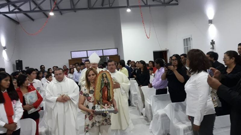 Consagran altares y dedican templos