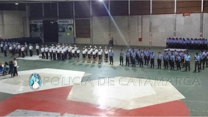 Cierre del ciclo lectivo de los Institutos de Formación Policial