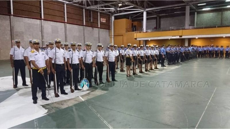 Cierre del ciclo lectivo de los Institutos de Formación Policial