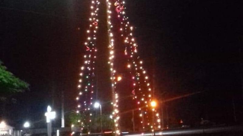 Jóvenes de JP recuperaron monumento de ingreso en La Paz