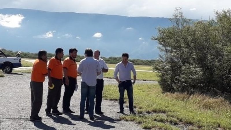 Comenzaron los estudios preliminares para la construcción del hangar de ayuda humanitaria