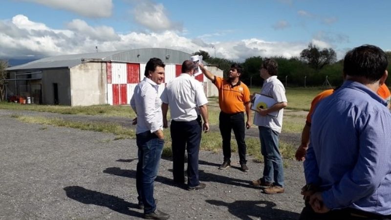 Comenzaron los estudios preliminares para la construcción del hangar de ayuda humanitaria