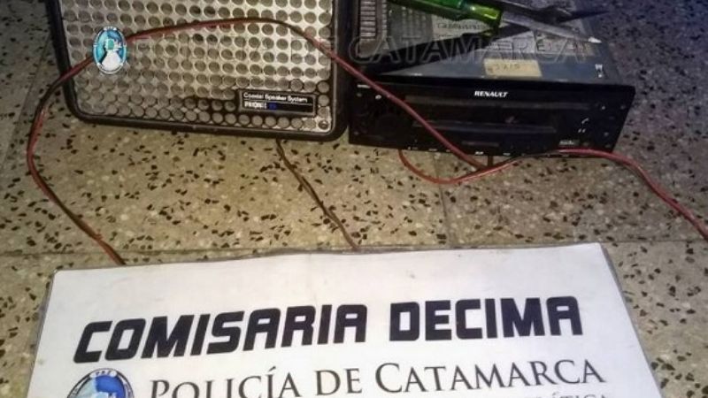 Vecinos devolvieron gran cantidad de elementos que serían robados