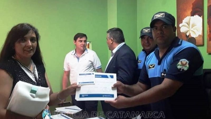 Entrega de certificados en Belén