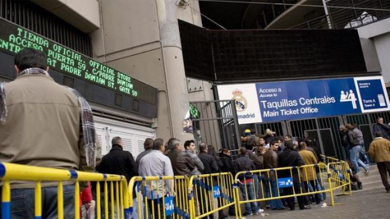 Socios del Real Madrid agotaron las entradas para el River-Boca en el Bernabéu