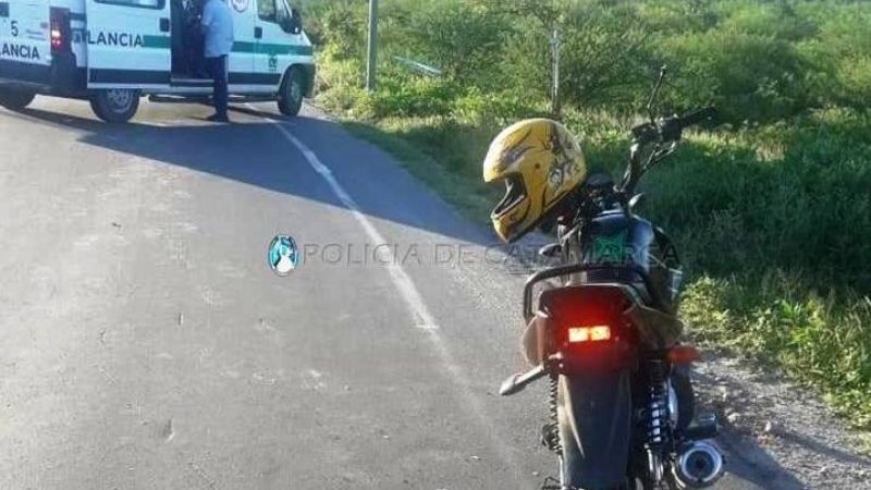 Motociclistas lesionados