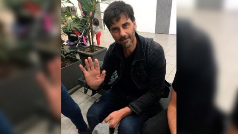 Darthés dejó el país y se fue a San Pablo
