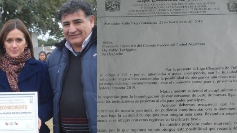 Sarmiento desmintió a Jiménez por gestiones del Federal Amateur