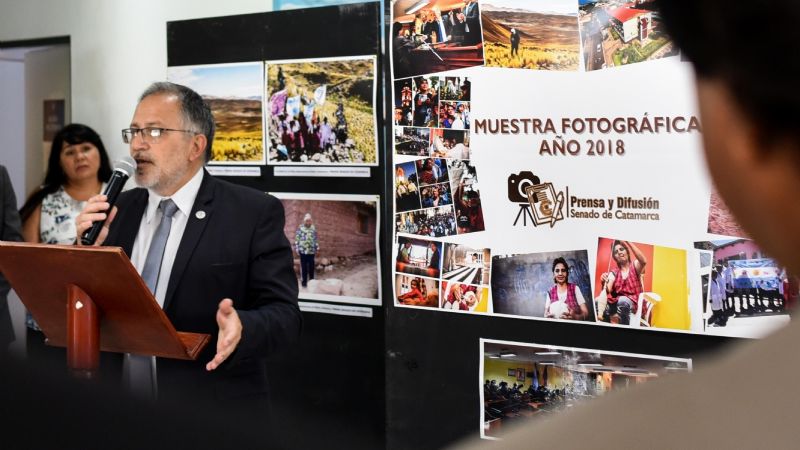 El Senado dejó inaugurada la Muestra Fotográfica 2018