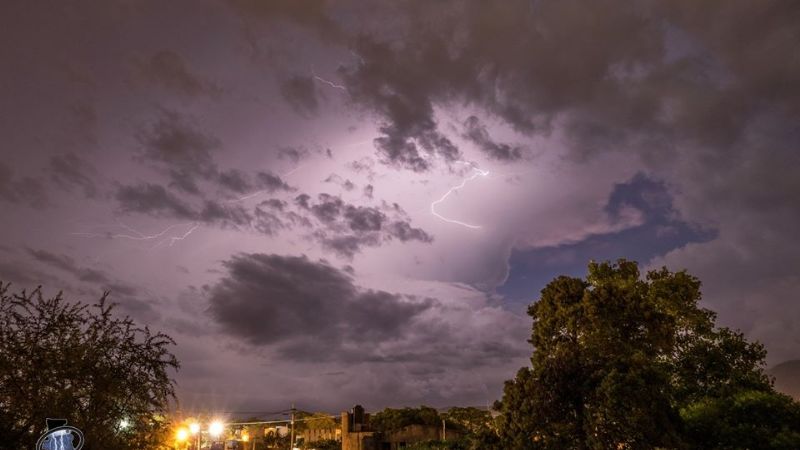 Imágenes de la tormenta