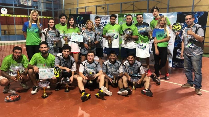Padel: Culminó la temporada de la Copa Saque y Volea