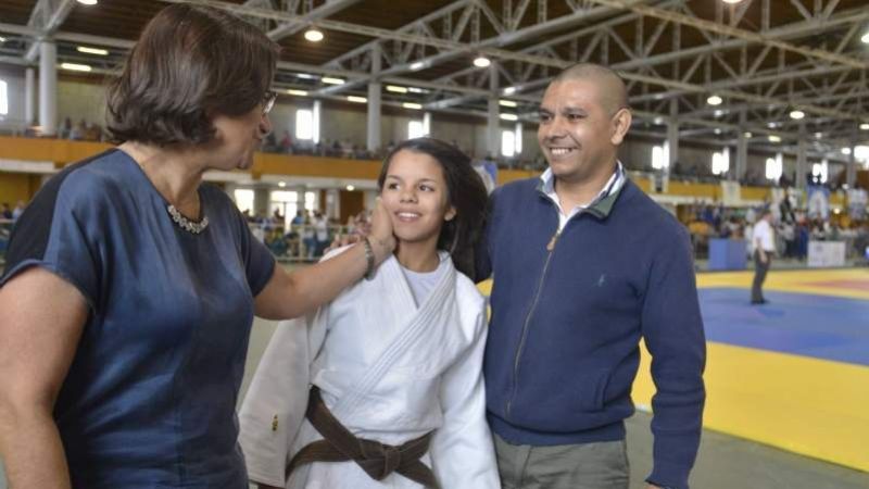 La judoca Micaela Rojas es la Deportista del Año