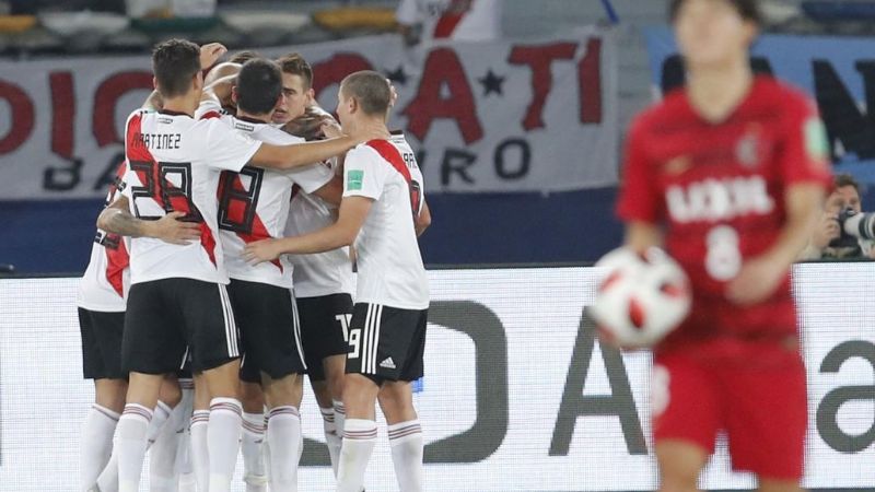 River aplastó al Kashima y quedó tercero en el Mundial de Clubes