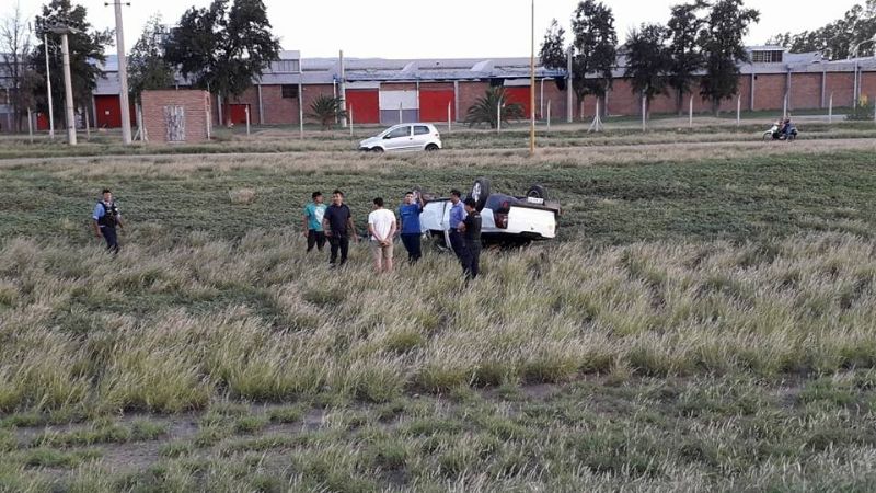 Falleció el conductor que volcó en El Pantanillo