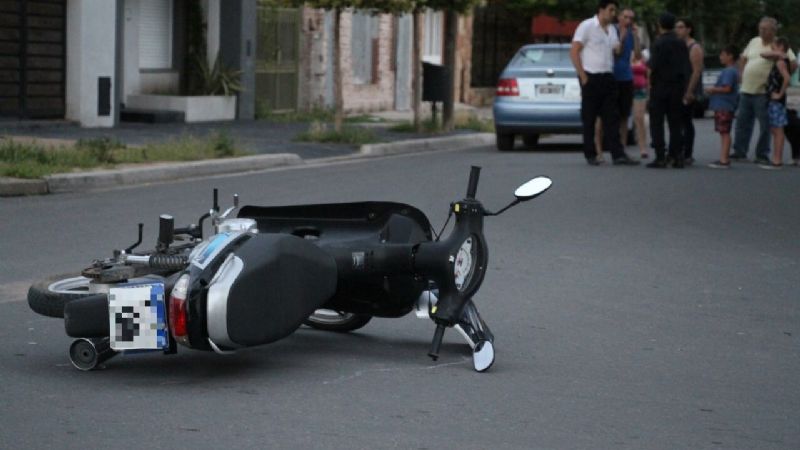 Tres heridos en accidentes protagonizados por motos