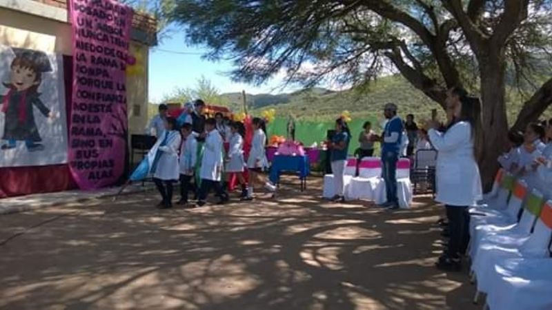 Cierre del ciclo lectivo 2018 en las escuelas de Mutquín