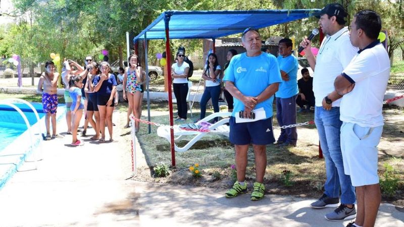 Quedó habilitado el balneario municipal en el camping de Santa María