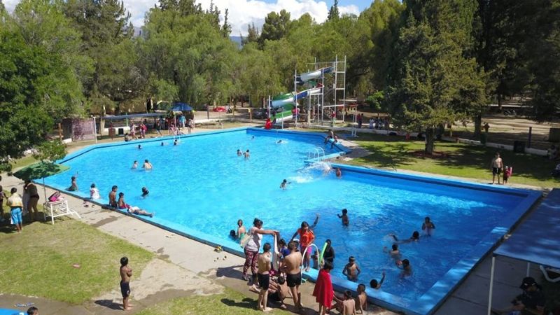 Quedó habilitado el balneario municipal en el camping de Santa María