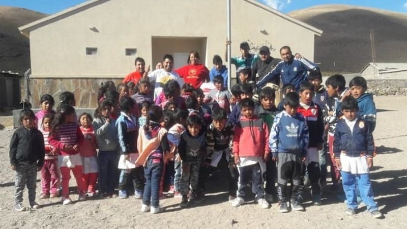 Pascual Gutiérrez anticipó la Navidad en Aguas Calientes