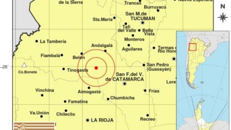 Tres temblores en un día