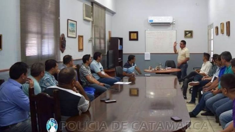 Reunión por el operativo de seguridad "Navidad 2018"