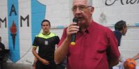 MARIO GERSHANI presidente del Ateneo inaugurando la 59 edición del tradicional Baby.