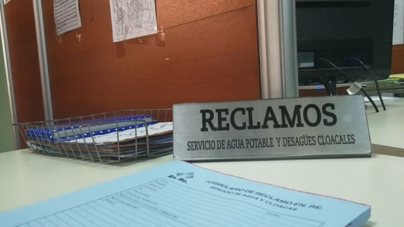 Pérdidas de agua y facturación de la luz, lideraron los reclamos en el En.Re.