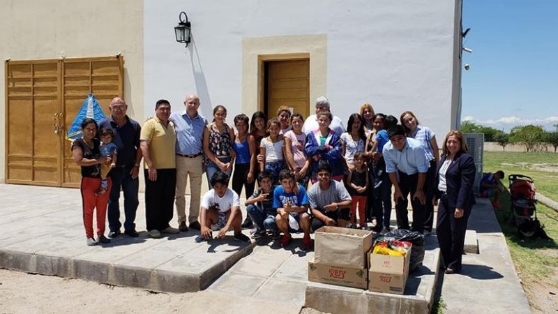 Entregaron donaciones a merenderos de la Capital