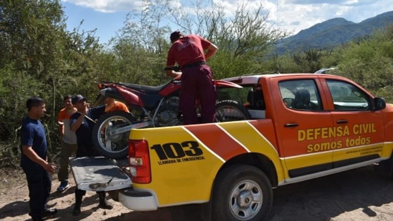 Buscan a un joven que se descompensó mientras caminaba por la Quebrada de Moreira