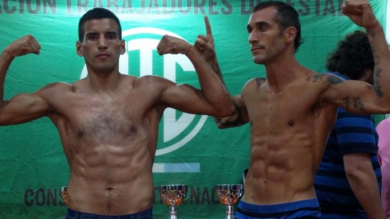 “Lucho” Verón defiende ante el “Fofi” Moreschi