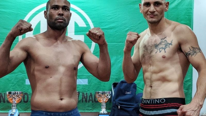 “Lucho” Verón defiende ante el “Fofi” Moreschi